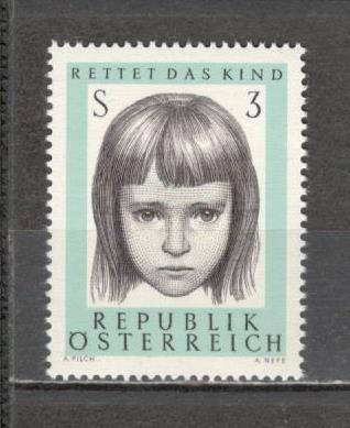 Austria.1966 10 ani Asociatia de sprijin ptr. copii MA.633