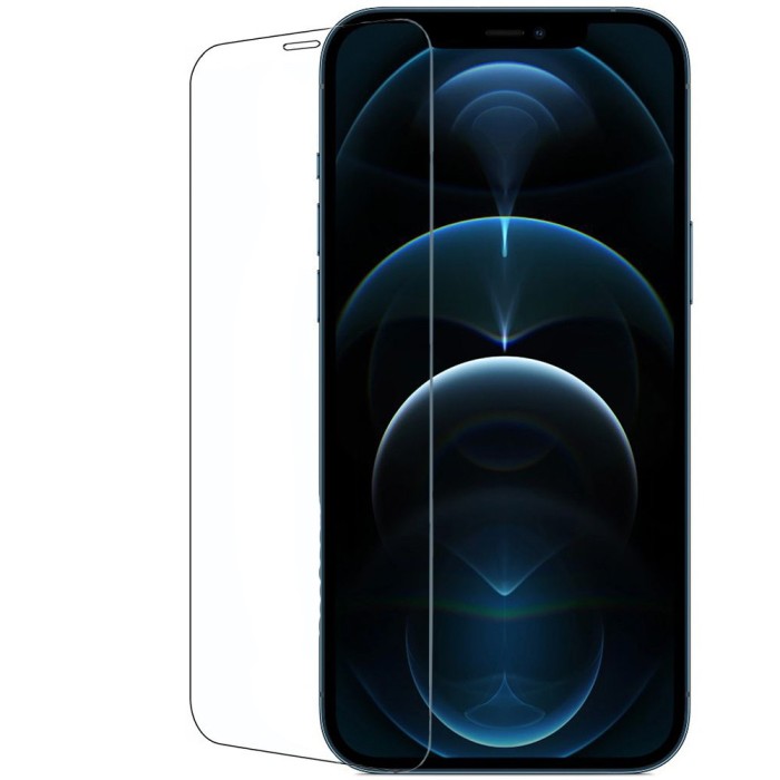 Folie ecran flippy pentru iphone 14 pro max din sticla, tempered glass, transparenta