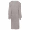 VidaXL Rochie de Noapte KINN Gri xl Bumbac