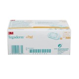 Plasture Filmat Tegaderm 3M, 6x10cm, cu Tampon Neaderent, Steril, Impermeabil, Hipoalergenic, 1 Bucata