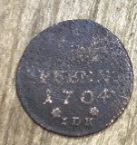 MNDSTR8 Germania 1 pfennig 1704
