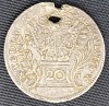 Moneda Argint Austria 20 Kreuzer 1765 WI - Habsburg Empire, Crucea Lorena, Marie Terezia, Argint, Silver Gulden