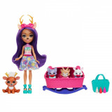 Set de joaca - Enchantimals Baby Best Friends - Danessa Deer si Sprint | Mattel