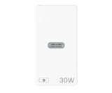 Priza USB tip C 1M PD 30W Gewiss System Pura alb lucios GWC20364