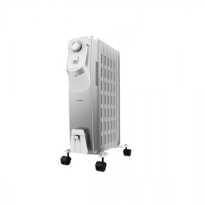 Radiator cu ulei Cecotec ReadyWarm 7000 Space 360 &amp;ordm;, 1500 W, 7 module de incalzire, 3 niveluri de putere, maner, roti si sistem dublu de siguranta, 18 foto