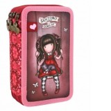 Penar echipat Gorjuss Ruby, 3 compartimente