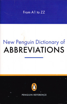 AS - NEW PENGUIN DICTIONARY OF ABBREVIATIONS foto
