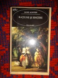 Ratiune si simtire - Jane Austen / 380 pagini