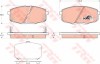 Set placute frana,frana disc KIA CEED Hatchback (ED) (2006 - 2012) TRW GDB3450