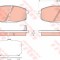 Set placute frana,frana disc KIA CEED Hatchback (ED) (2006 - 2012) TRW GDB3450
