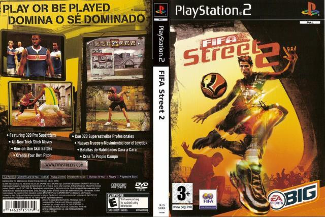 Joc PS2 FIFA Street 2 Cristiano Ronaldo - PlayStation 2 de colectie