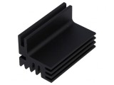 Radiator Negru TO220 50mm x 30mm x 28mm
