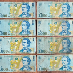 Bancnote 1000 lei - România, 1998