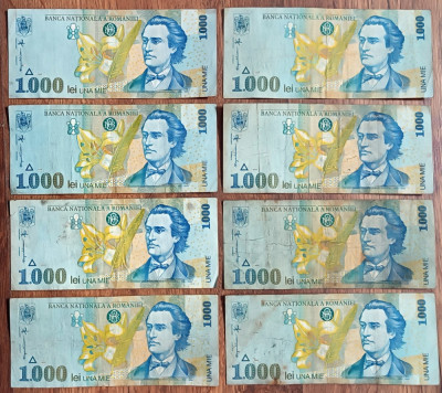 Bancnote 1000 lei - Rom&amp;acirc;nia, 1998 foto