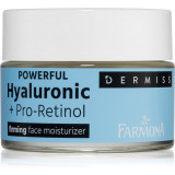 Farmona Dermiss Powerful Hyaluronic + Pro-Retinol crema de fata cu efect de fermitate 50 ml