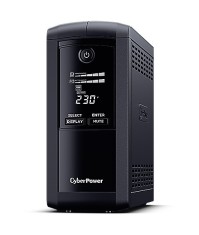UPS CYBER POWER Line Int. cu management,LCD,tower, 1000VA/ 550W,AVR,4xSchuko,LCD,1x12V/9Ah,Backup 1-8 min,incarc 8h,USB,RS232,RJ45,GreenP,&quot;VP1000ELCD&quot;