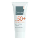 Crema antirid fotoprotectoare SPF50 pentru ten matur, 50 ml, Ziaja