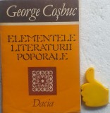 Elementele literaturii poporale George Cosbuc