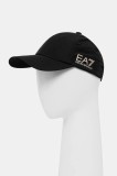 EA7 Emporio Armani șapcă culoarea negru, uni, AF13286.7X000055