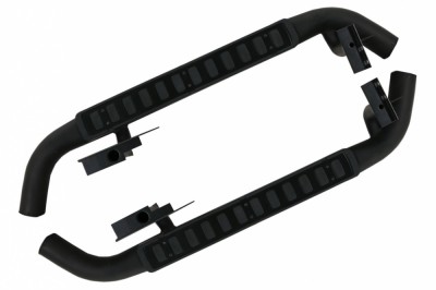Praguri trepte Laterale 90 compatibile cu Land ROVER Defender (1990-2016) Black Edition Performance AutoTuning foto