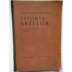 Istoria artelor cu 325 ilustrații in text - Marin Simionescu Rimniceanu