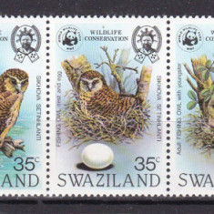 Swaziland 1982 fauna pasari MI 398-402 MNH ww81