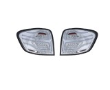 Stop spate, lampa Mercedes Clasa Ml (W164), 07.2005-06.2008, model tuning, montare spate, stanga+dreapta, LED; cromat, transparent; tuning; Taiwan