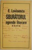 Sburatorul. Agende literare V &ndash; E. Lovinescu - Studii literare