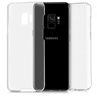 Husa pentru Samsung Galaxy S9, Silicon, Transparent, 44087.03 foto