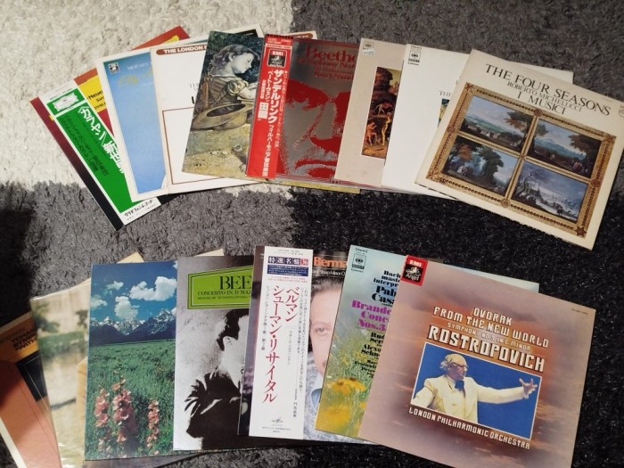 PACK 15 LP DISCURI Vinil " Prese japoneze " # MUZICA CLASICA # VG+; EX ;NM