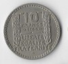 Moneda 10 francs 1946 B - Franta, Europa, Cupru-Nichel