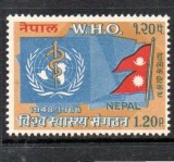 Nepal 1968 - Organizația Mondiala a Sănătății, neuzat