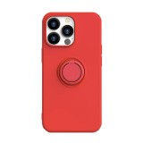 Cumpara ieftin Husa Silicon iPhone 13 6.1 Ring Rosu