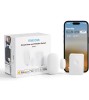 Senzor inteligent pentru usi si ferestre, Meross WLAN, Hub inclus, sistem de alarma wireless, notificari in timp real, compatibil Apple HomeKit, Alexa