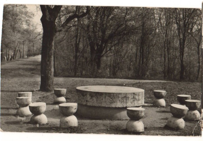 CPIB 22077 - CARTE POSTALA - TARGU JIU. MASA TACERII DE C. BRANCUSI, NECIRCULATA