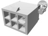 Soclu cablu-placă Mini Universal 4,14mm 600V, TE Connectivity