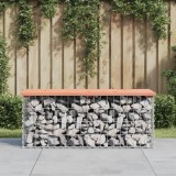 VidaXL Bancă de grădină, 103x44x42 cm, lemn masiv Douglas
