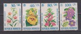 INDONEZIA 1965 FLORA MI. 499-502MNH, Nestampilat