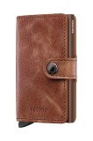 Secrid portofel de piele culoarea maro, MV-Cognac-Brown