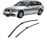 Cumpara ieftin Set stergatoare BMW Seria 3 Touring (E91) 2004-2012, parbriz, Valeo Silencio Xtrm