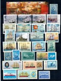 Argentina - Lot timbre neuzate, tematica vapoare