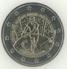 Moneda 2 euro comemorativa FRANTA 2023 - Rugby, UNC, Europa, Cupru-Nichel
