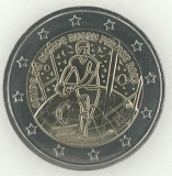 moneda 2 euro comemorativa FRANTA 2023 - Rugby, UNC