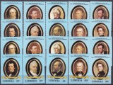 Liberia 1981 presedinti americani MI 1219 -1228 A+B MNH