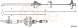 Cablu ambreiaj Peugeot 206, 206 Cc, 206 Sw Motor 1.1, 1.1 i, 1.4, 1.4 i, 1.6, 1.6 16V, 1.6 16V, 1.6 i, lungime 680/330 mm, OE 2150X3