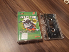 CASETA AUDIO CRAZY FROG-MORE CRAZY HITS ORIGINALA ROTON foto