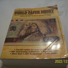 catalog ''world paper money'' vol three 9th edition 2003