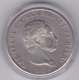 Sardinia Charles Felix 5 Lire 1824 REPRODUCERE AG