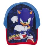 Sapca din Bumbac Albastra Sonic pentru Copii