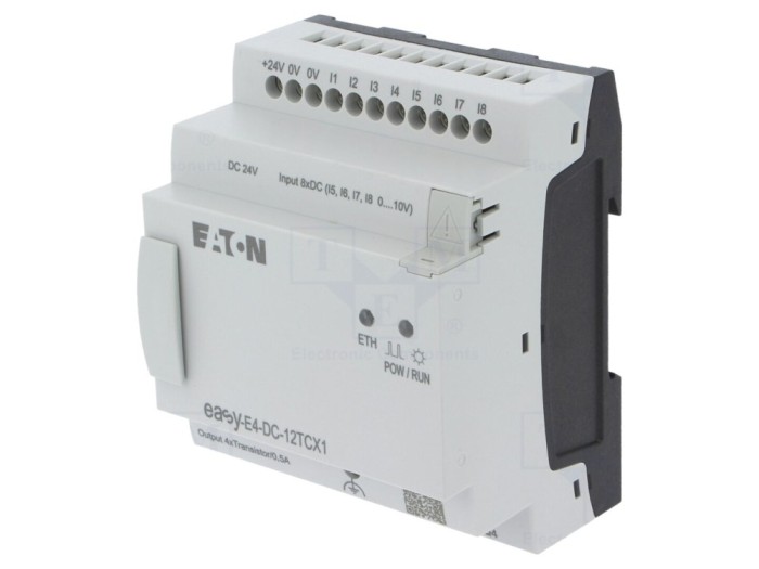 Releu programabil 24V DC, 8 intrări